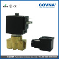 220v brass material solenoid valve use in water steam air with long time ensurance